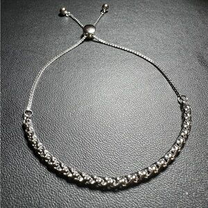 925 Sterling Silver Adjustable Bracelet